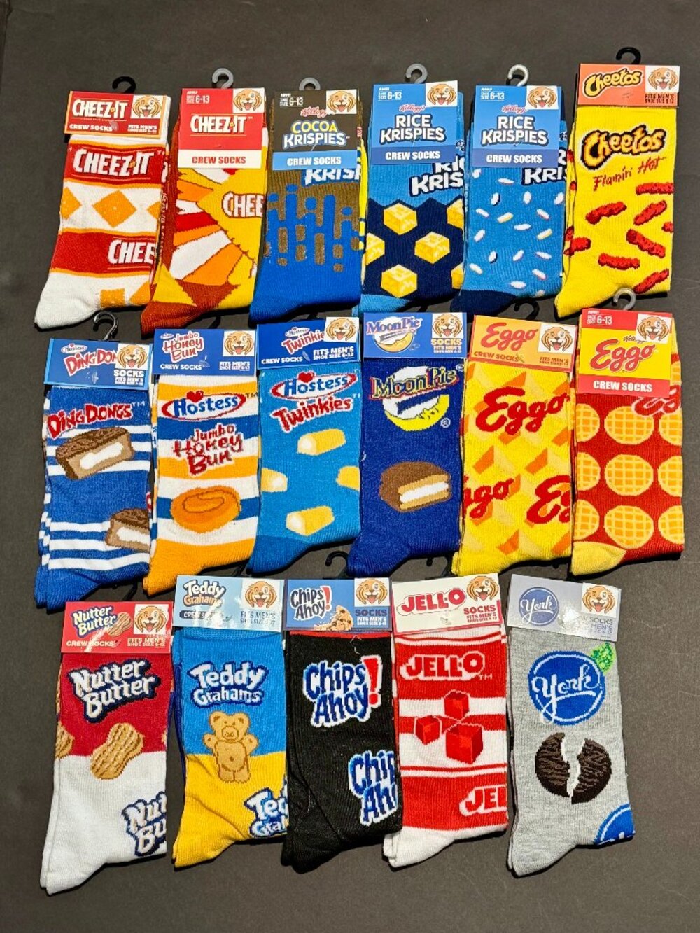 NEW 100 Pairs Of Mixed Novelty Crew Socks Men/Women Size 6-13 (OSFM) BUNDLE LOT
